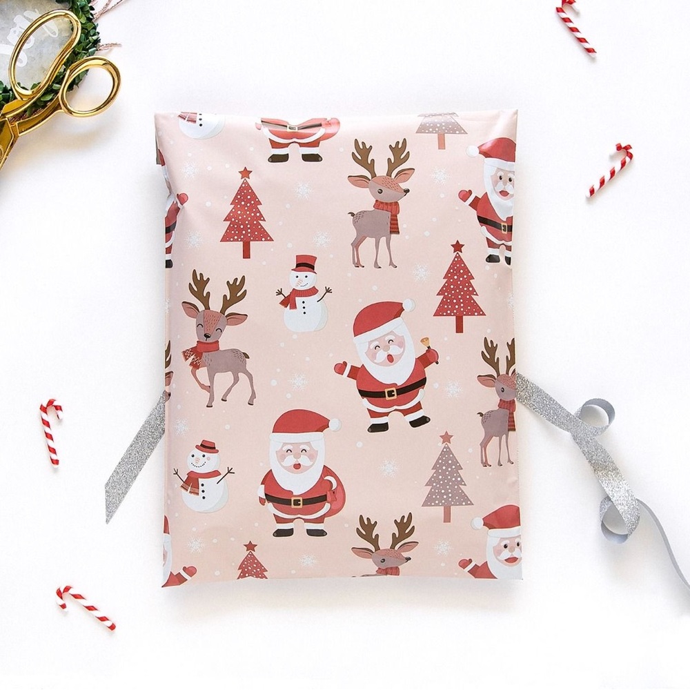 🎄Christmas Santa  Poly Mailers